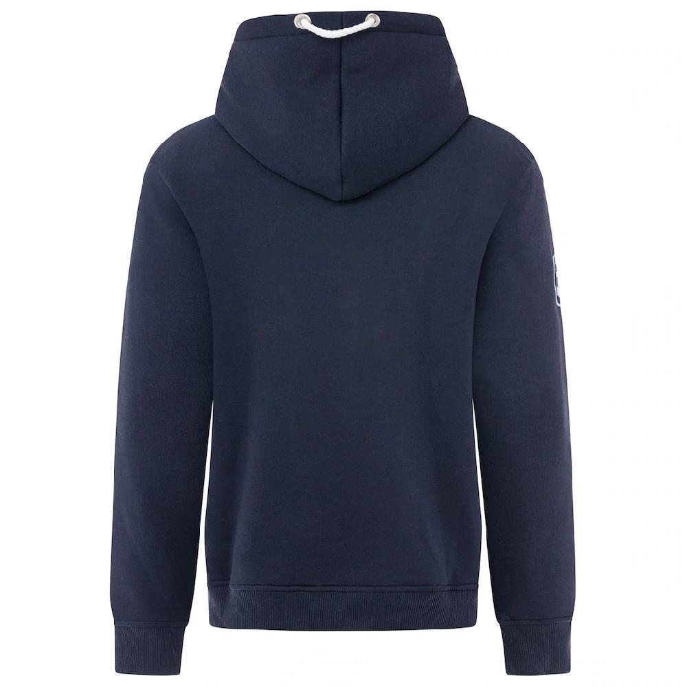 Zwillingsherz Hoodie »"Moin"« Mit Gesticktem Schriftzug Und Ankermotiv Am Ärmel