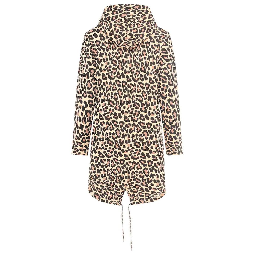 Zwillingsherz Jerseymantel »"Leo Dream"« Mit Allover Leo Look Mit Taschen