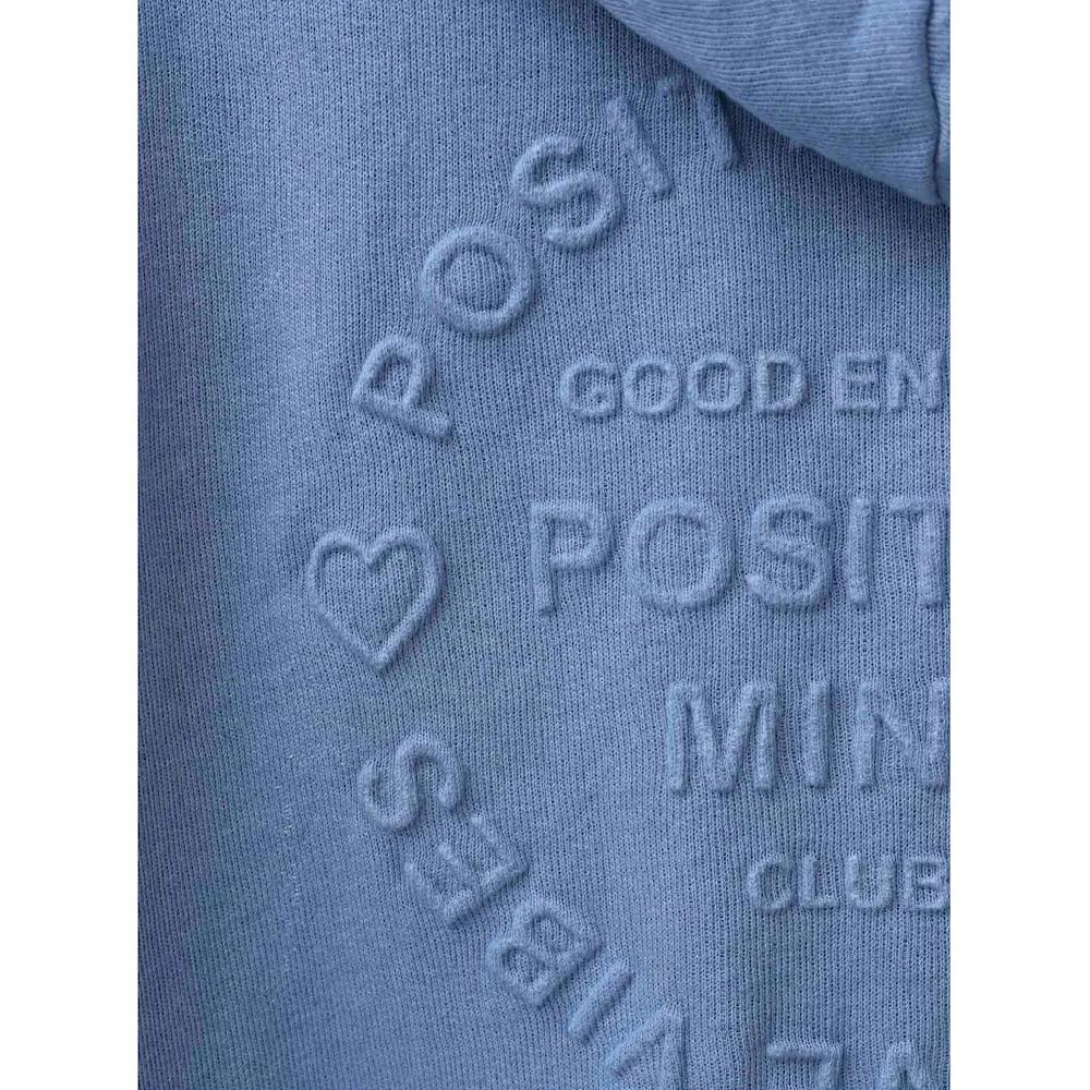 Zwillingsherz Jerseymantel »"Positive Mind"« Mit Kapuze Und "Positiv Mind" Schriftzug Auf Der Rückseite