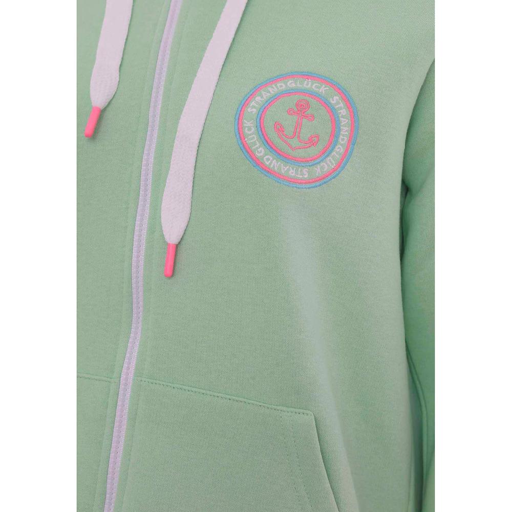 Zwillingsherz Kapuzensweatjacke