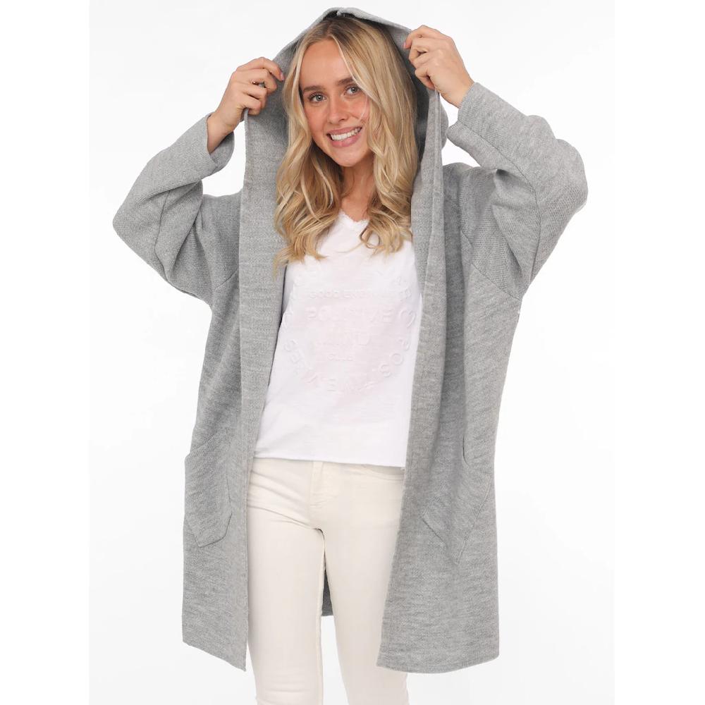 Zwillingsherz Strickjacke »"Annabell"« mit weichem Griff lockerer fit mit Wolle und Alpaka