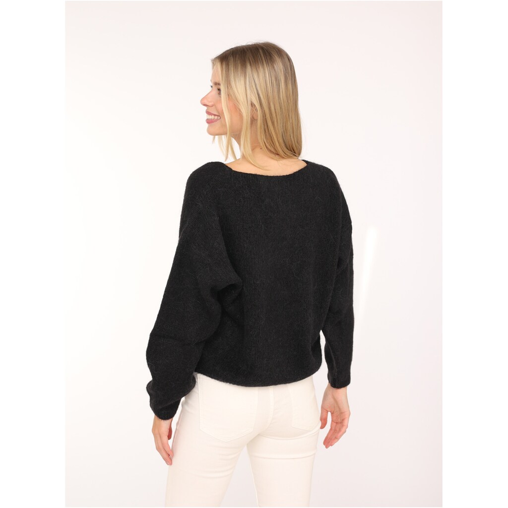Zwillingsherz Strickjacke »"Uni"«