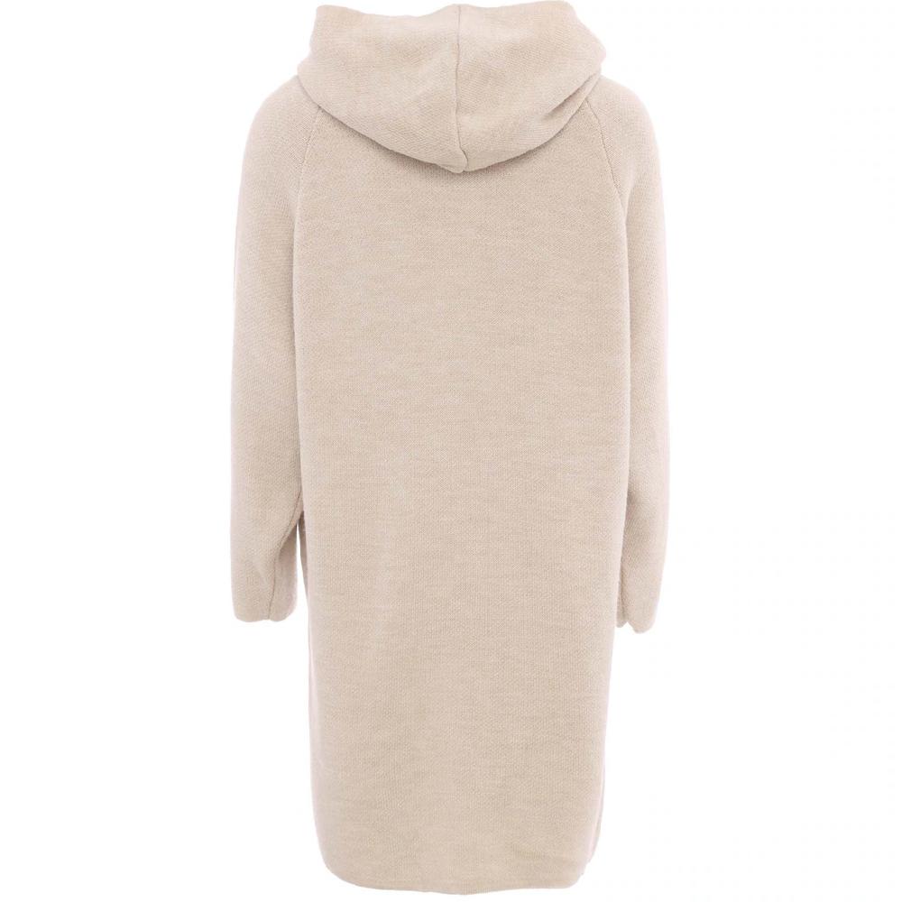Zwillingsherz Strickjacke Weicher Griff Lockerer Fit Mit Wolle Und Alpaka
