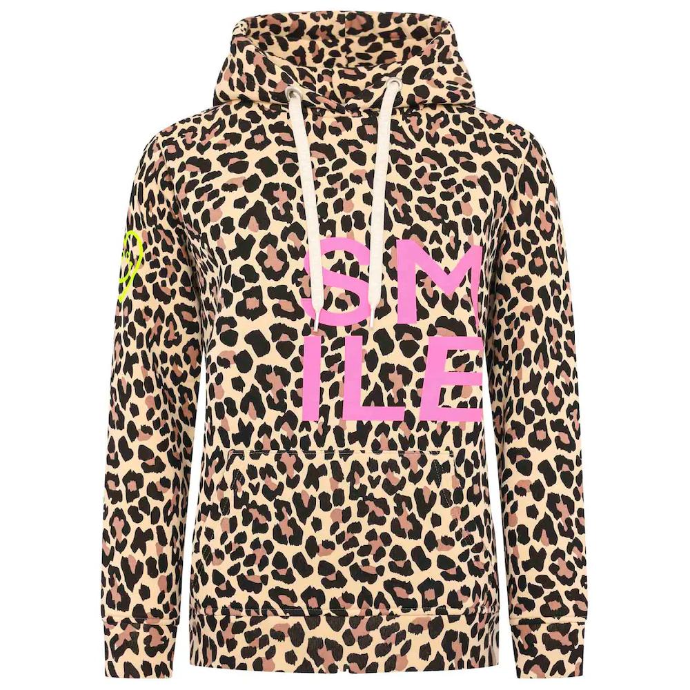 Zwillingsherz Sweater »"Alissa LEO"« mit SMILE Print