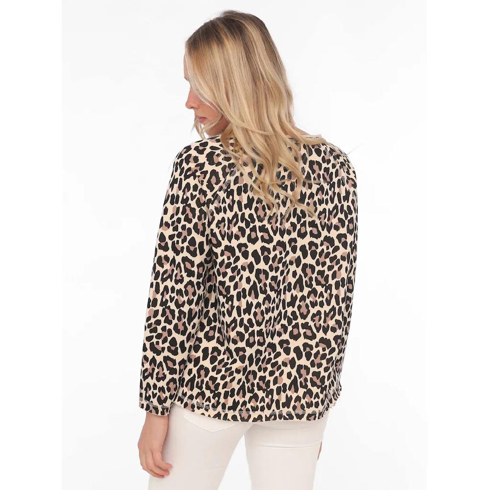 Zwillingsherz Sweater »"Leo Allover"« Mit Animalischem Printdesign