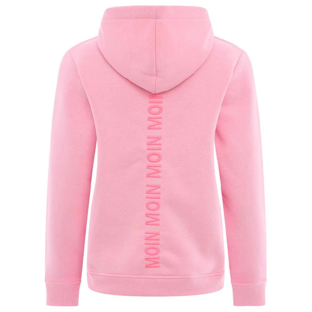 Zwillingsherz Sweatshirt »"Moin"« Mit Paillettenanker Und Gesticktem Schriftzug Am Rücken