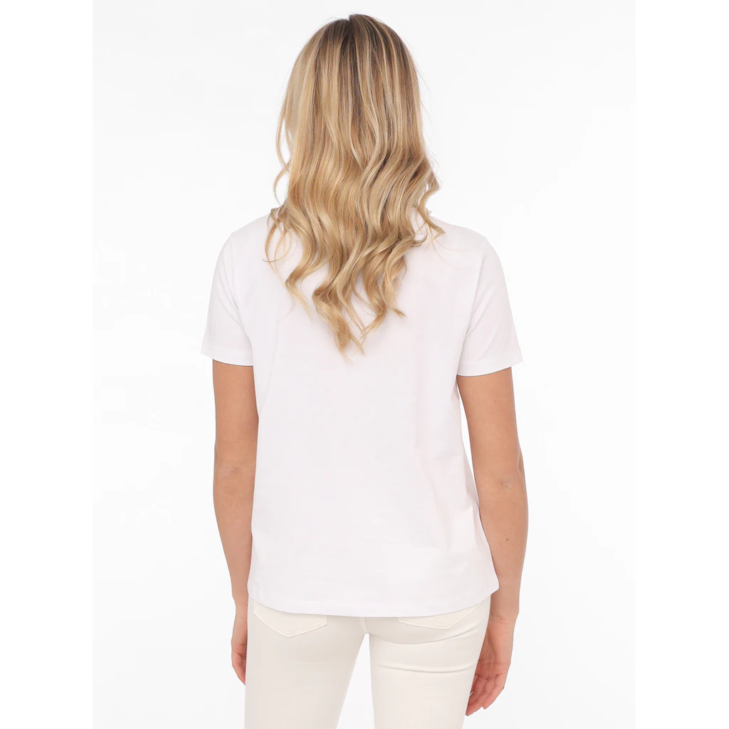 Zwillingsherz T-Shirt »"Smile Everyday"« Mit Motivierendem Schriftzug