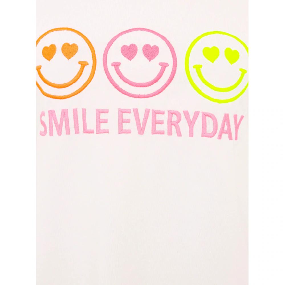 Zwillingsherz T-Shirt »"Smile Everyday"« Mit Motivierendem Schriftzug