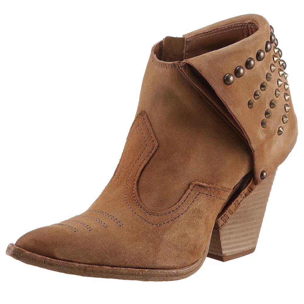 A.S.98 High-Heel-Stiefelette »BELIVE« Abendmode Ankle-Boots mit Nieten und Ziernähten online bestellen