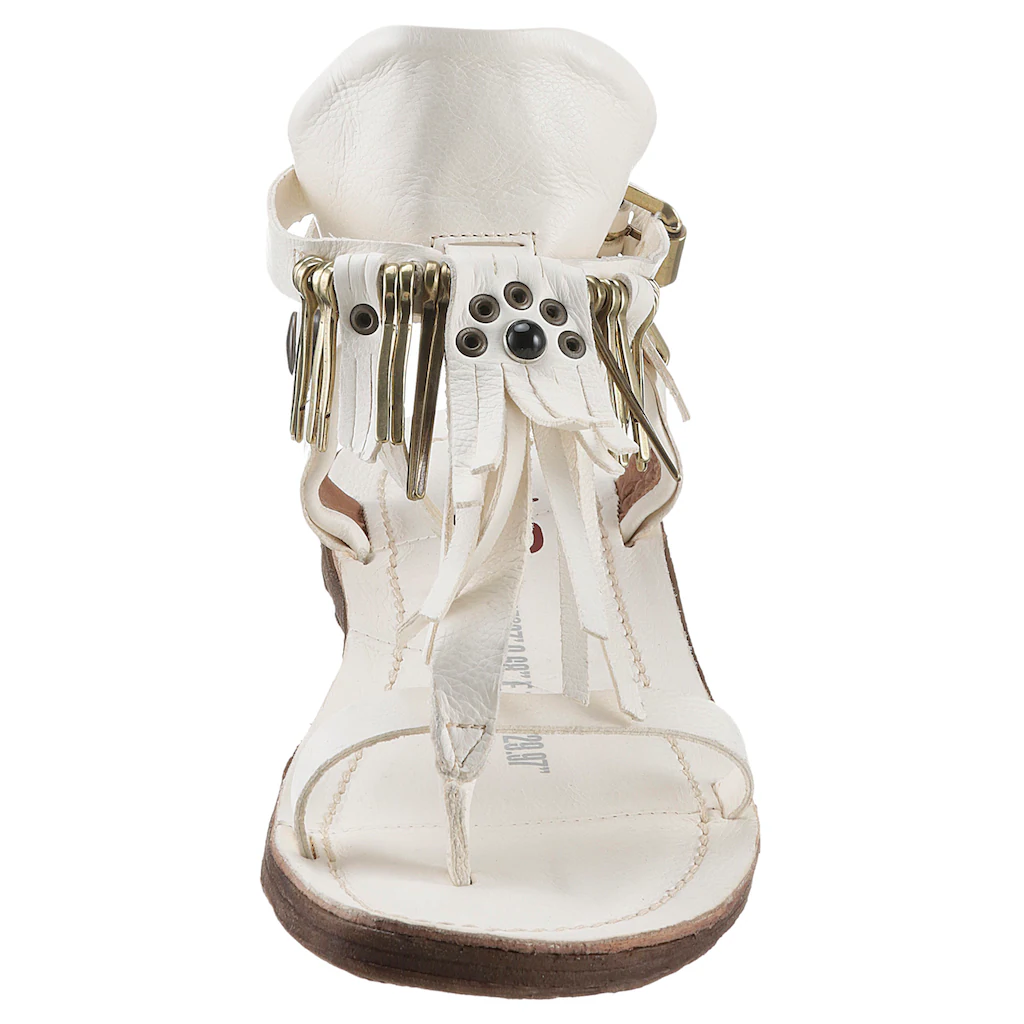 A.S.98 Riemchensandale »RAMOS« Sommerschuh Sandalette Mit Modischen Fransen Online Bestellen