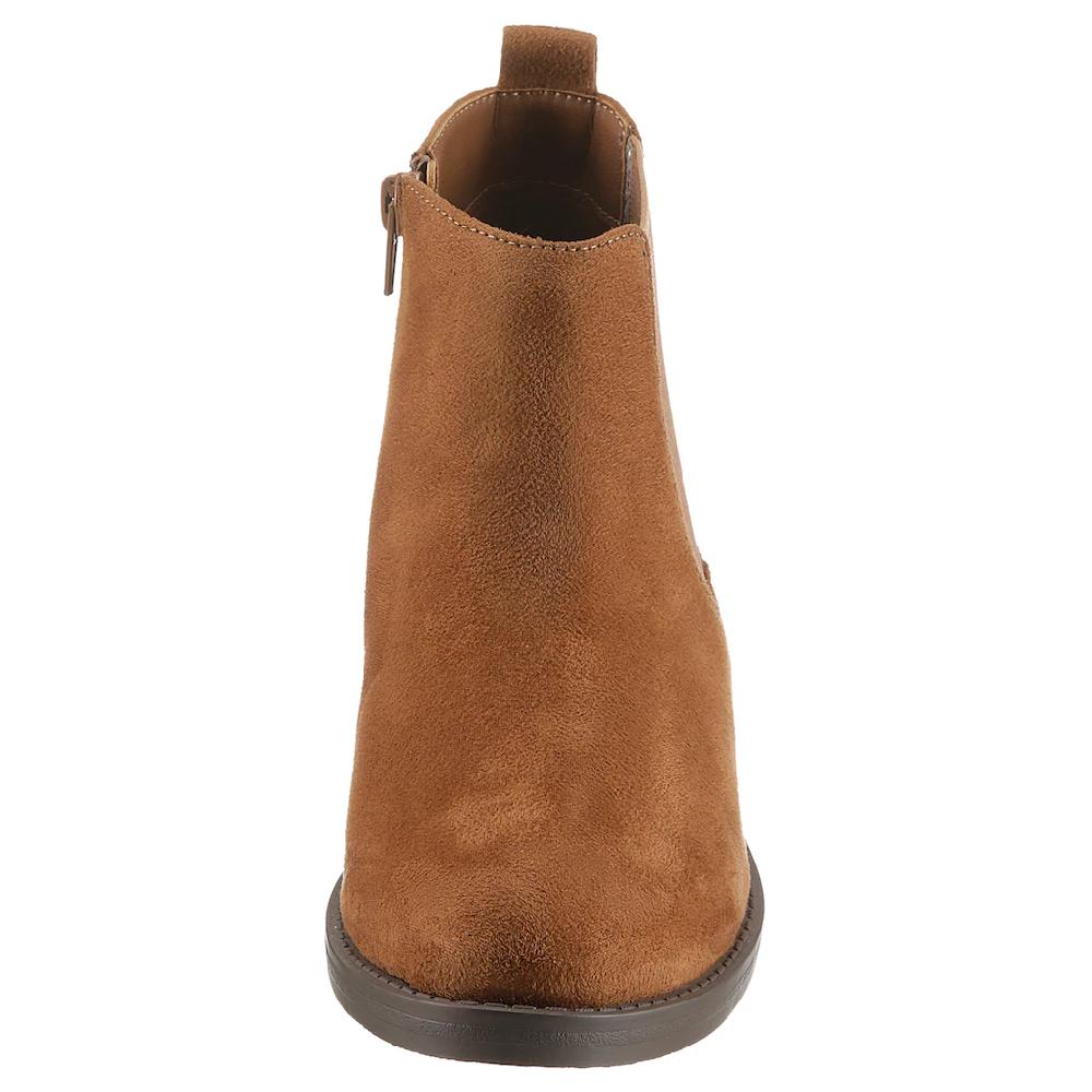 Aniston SHOES Chelseaboots Stiefelette Blockabsatz Mit Breitem Stretch - NEUE KOLLEKTION Online Kaufen