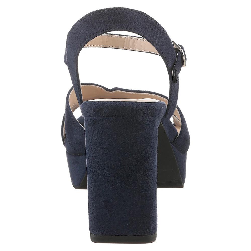 Aniston SHOES High-Heel-Sandalette Sommerschuh Abendsanale Plateau - NEUE KOLLEKTION