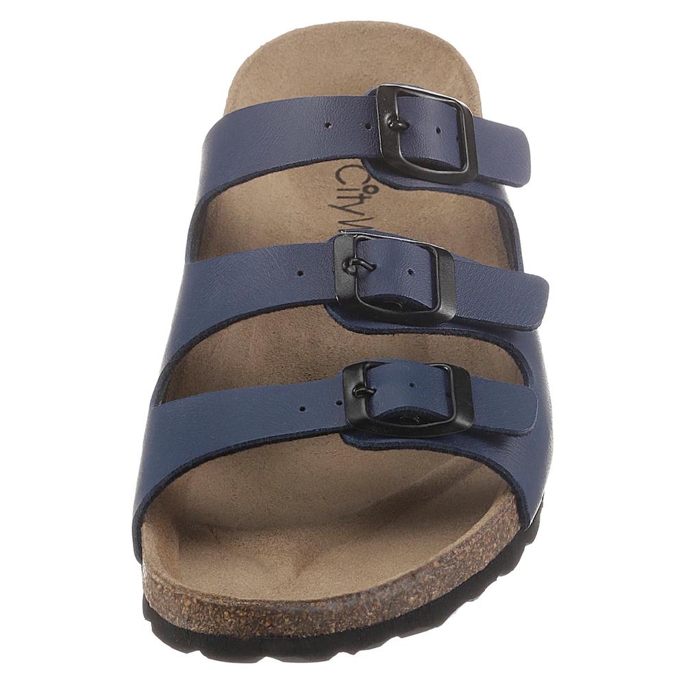 Aniston SHOES Pantolette Gartenschuh Berufsschuh Hausschuh Mit Veloursleder-Fußbett