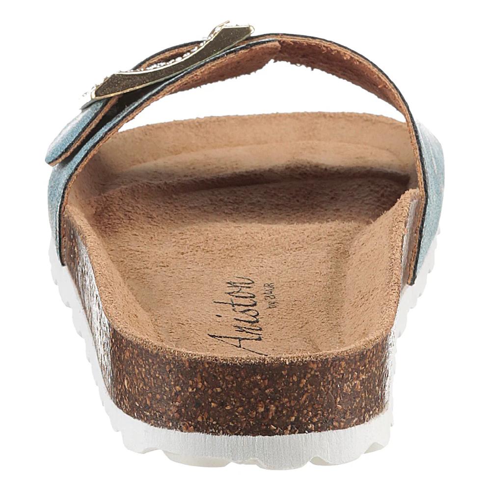 Aniston SHOES Pantolette Sommerschuh Strandschuh Glitzersteine - NEUE KOLLEKTION