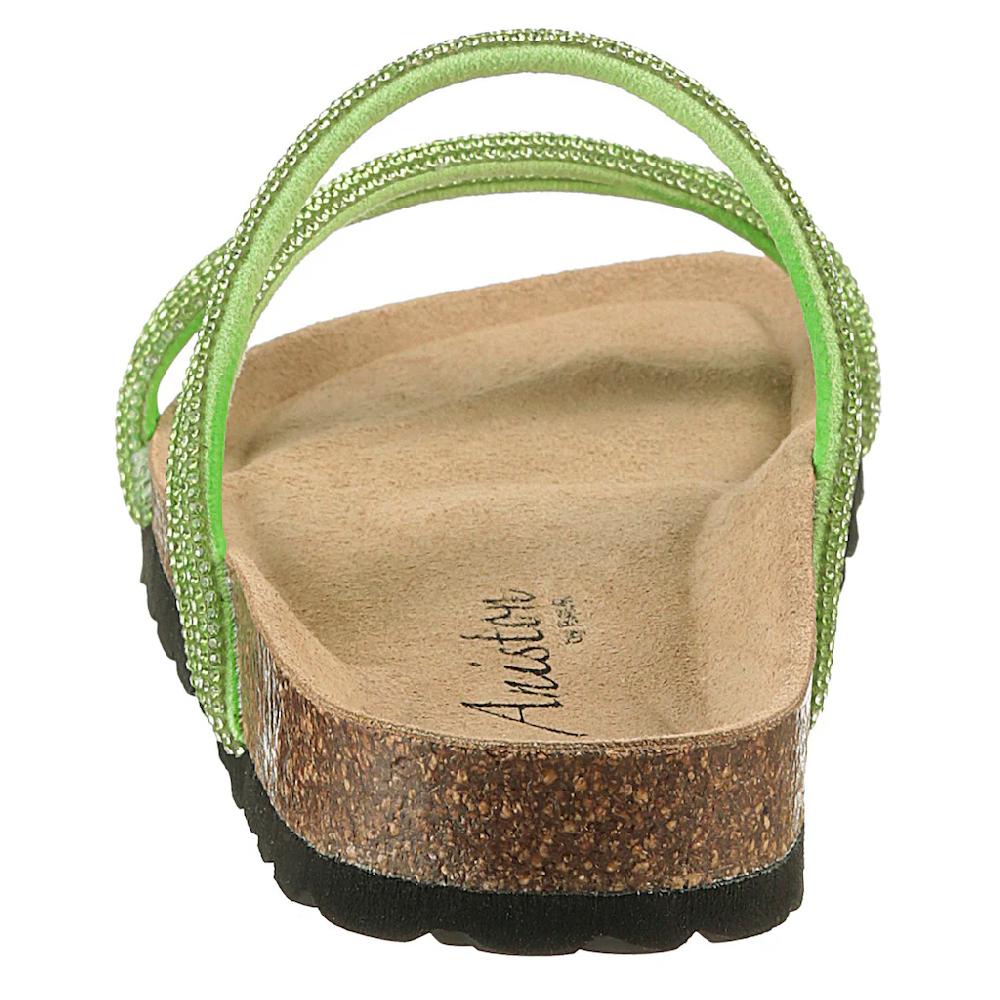 Aniston SHOES Pantolette Sommerschuh Strandschuh Glitzersteine - NEUE KOLLEKTION