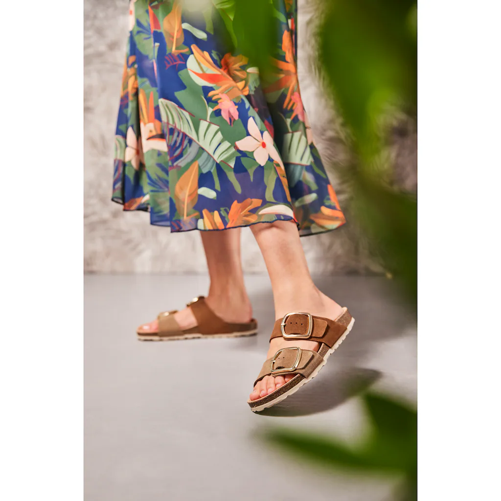 Aniston SHOES Pantolette Sommerschuh Strandschuh Hausschuh - NEUE KOLLEKTION