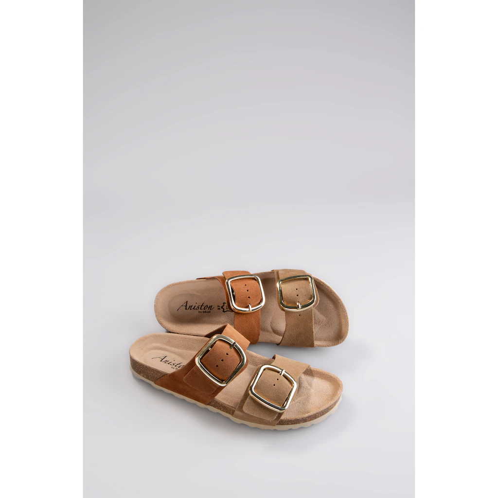 Aniston SHOES Pantolette Sommerschuh Strandschuh Hausschuh - NEUE KOLLEKTION