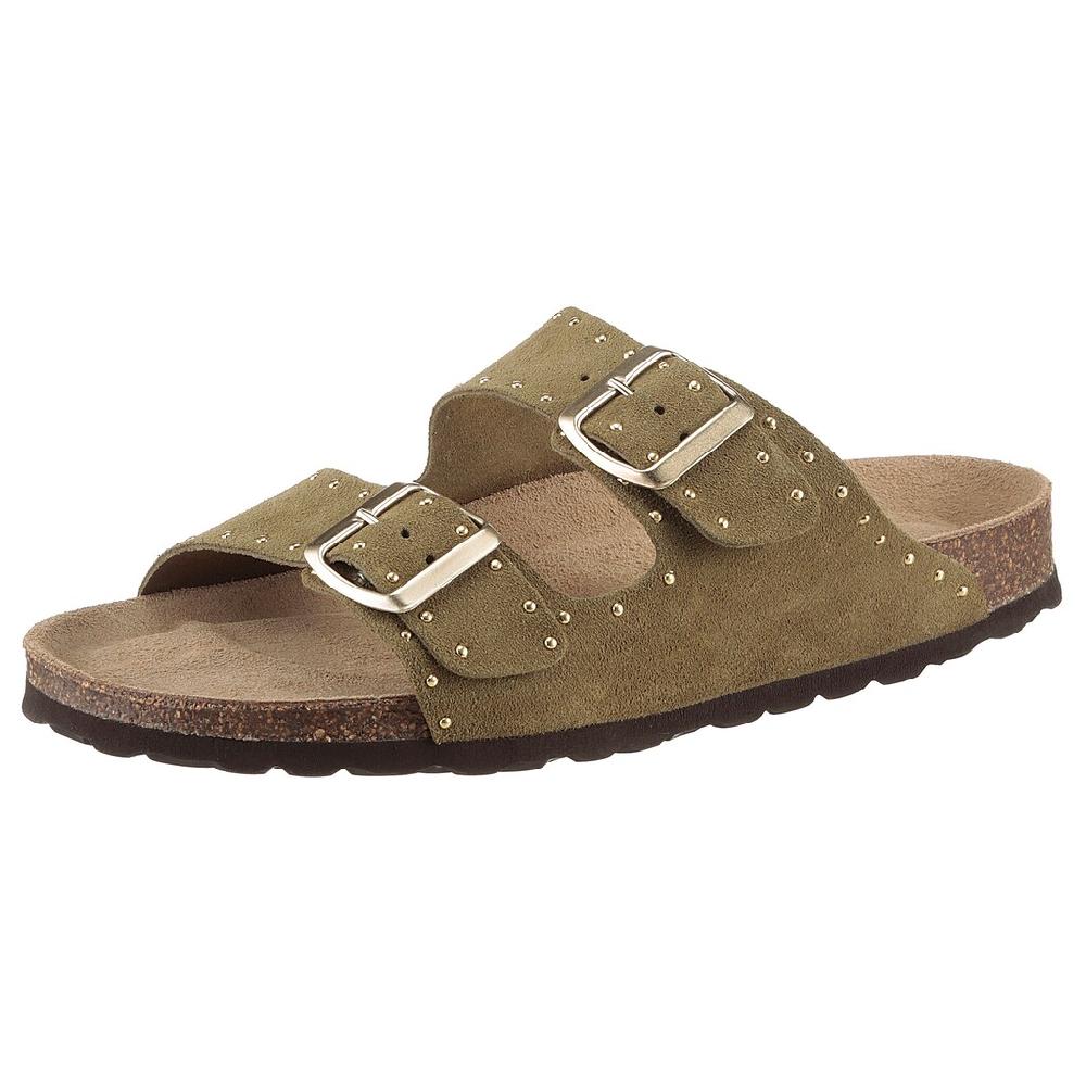 Aniston SHOES Pantolette Sommerschuh Strandschuh Nieten - NEUE KOLLEKTION