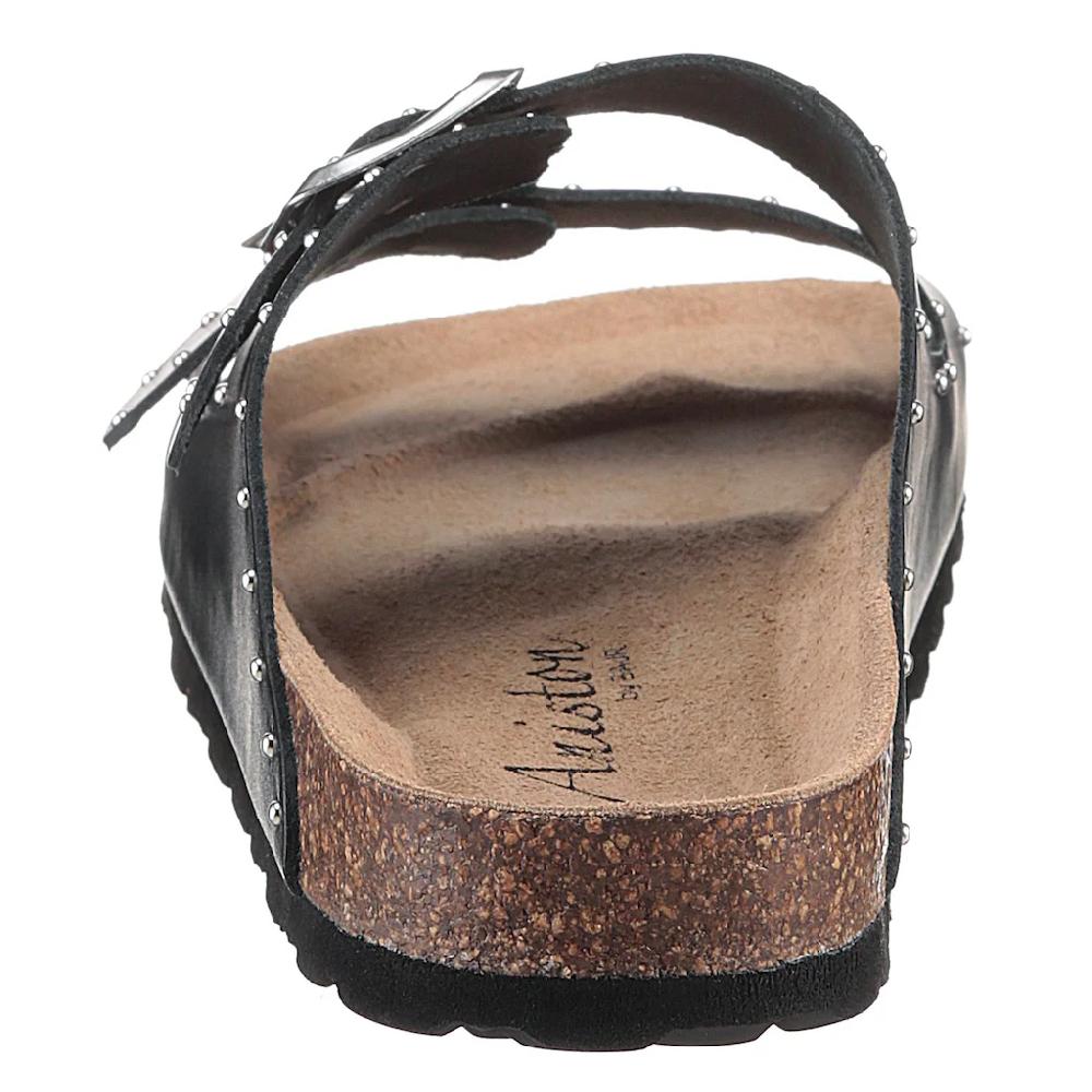 Aniston SHOES Pantolette Sommerschuh Strandschuh Nieten - NEUE KOLLEKTION