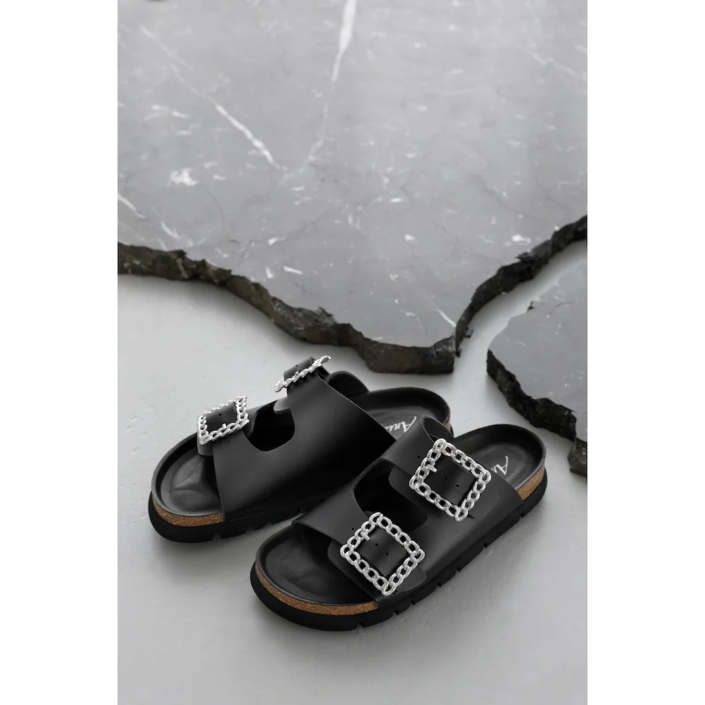 Aniston SHOES Pantolette Sommerschuh Strandschuh Urlaubschuh - NEUE KOLLEKTION