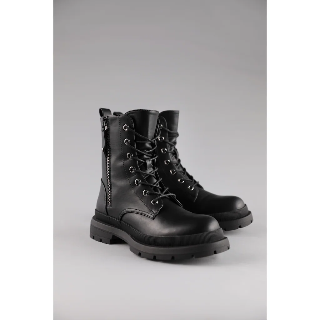 Aniston SHOES Schnürboots Schnürstiefelette Workerboots Profilsohle - NEUE KOLLEKTION Online Bestellen