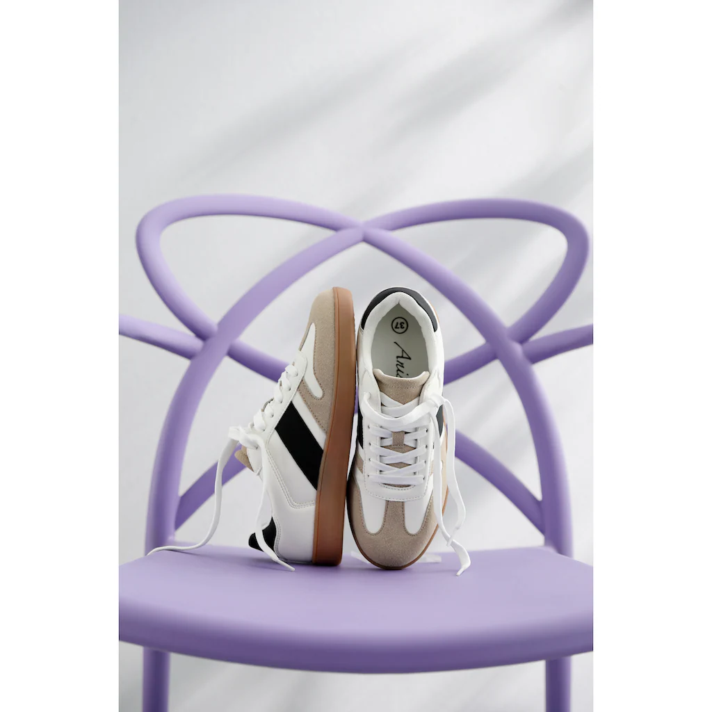 Aniston SHOES Sneaker Freizeitschuh Halbschuh Schnürschuh - NEUE KOLLEKTION Auf Raten