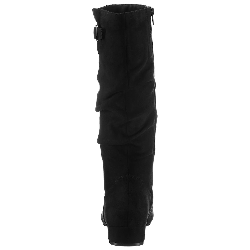 Aniston SHOES Stiefel Mit Gerafftem Slouchy-Schaft - NEUE KOLLEKTION ▷ Für