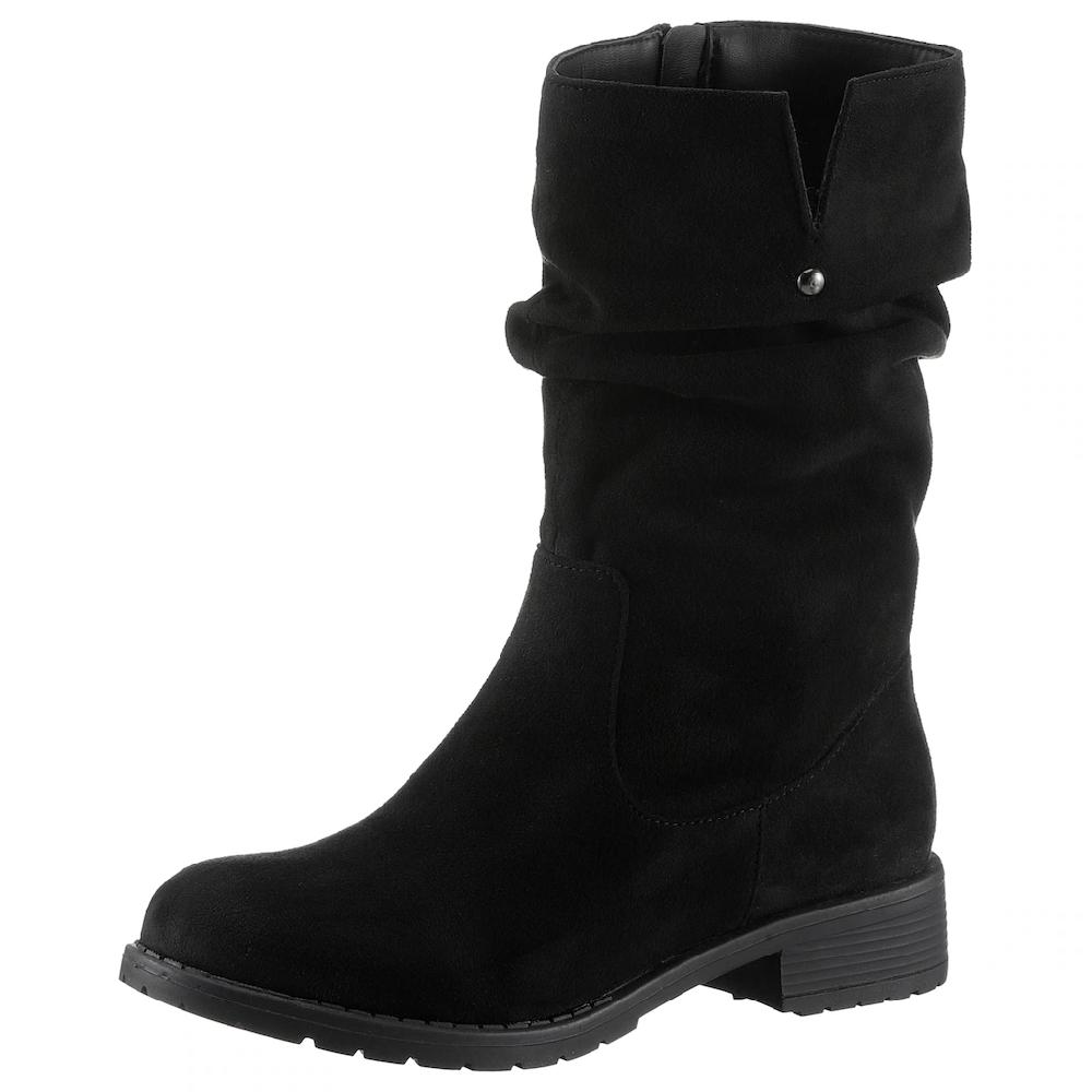 Aniston SHOES Stiefel Stiefelette mit slouchy Schaft - NEUE KOLLEKTION ▷ für