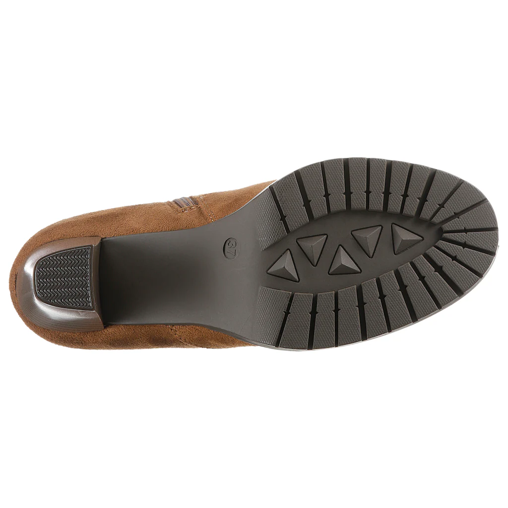 Aniston SHOES Stiefelette Ankleboots Mit Seitlichem Stretcheinsatz - NEUE KOLLEKTION Online Bestellen