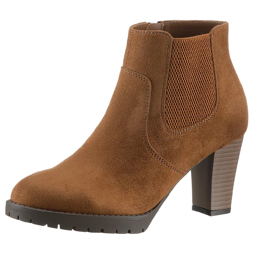 Aniston SHOES Stiefelette Ankleboots mit seitlichem Stretcheinsatz - NEUE KOLLEKTION online bestellen