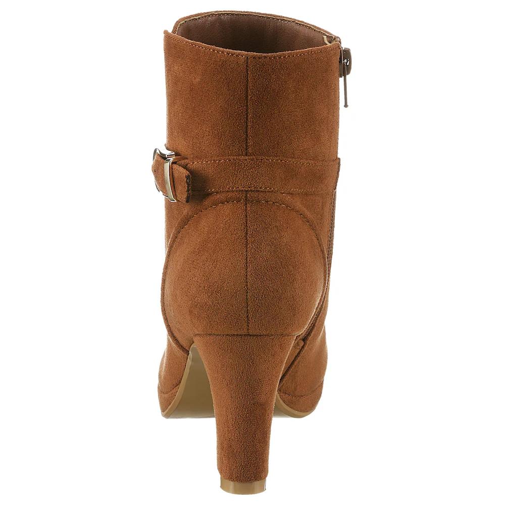 Aniston SHOES Stiefelette Reißverschluss-Stiefelette Trichterabsatz - NEUE KOLLEKTION ▷ Für