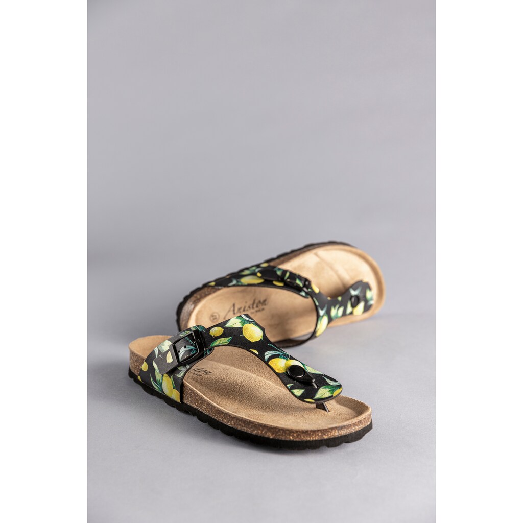 Aniston SHOES Zehentrenner Sommerschuh Strandschuh Urlaubschuh - NEUE KOLLEKTION
