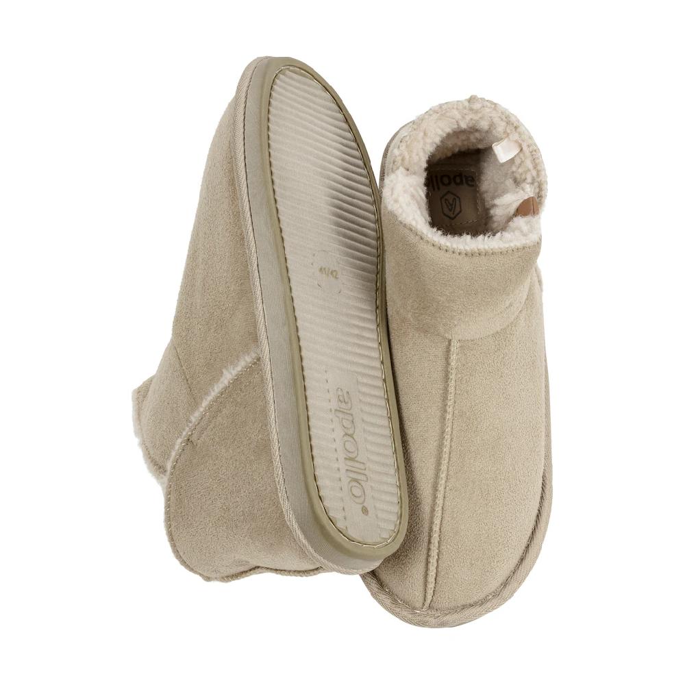 Apollo Hausschuh »LADIES HOME BOOTS SUEDE« Mit Logoprägung Online Bestellen