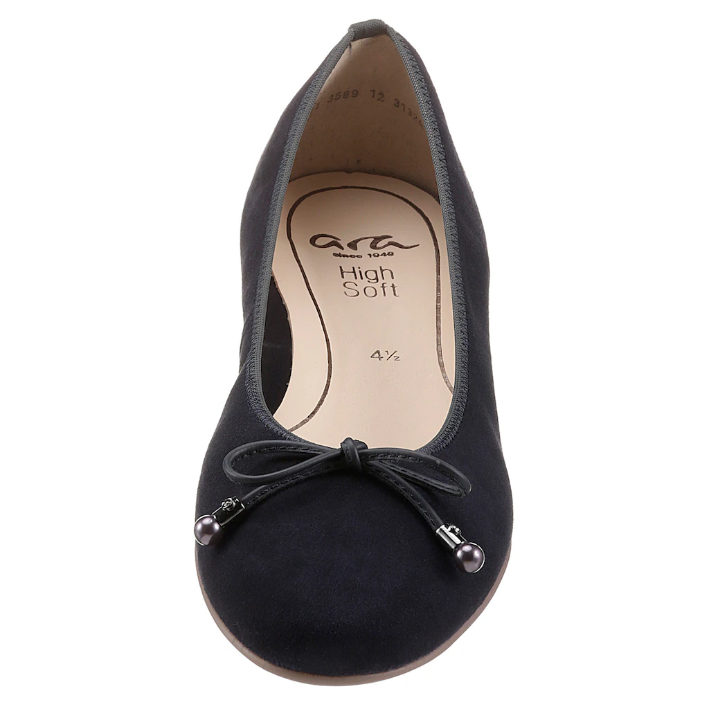 Ara Ballerina »SARDINIA« Loafer Festtagsschuh Business Schuh Mit Eleganter Schleife ▷ Für