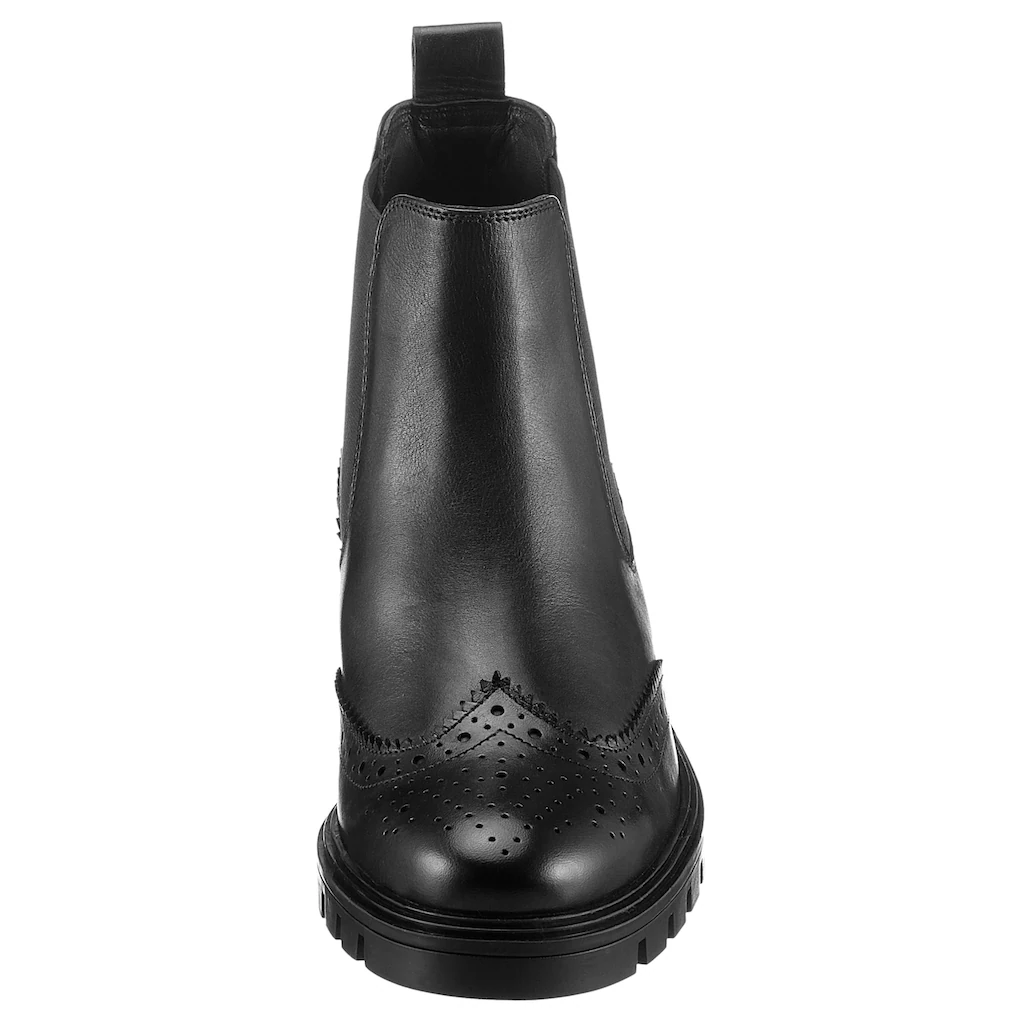 Ara Chelseaboots »TULSA« Stiefelette Schlupfboots Mit Lyralochung G-Weite (weit) Online Kaufen