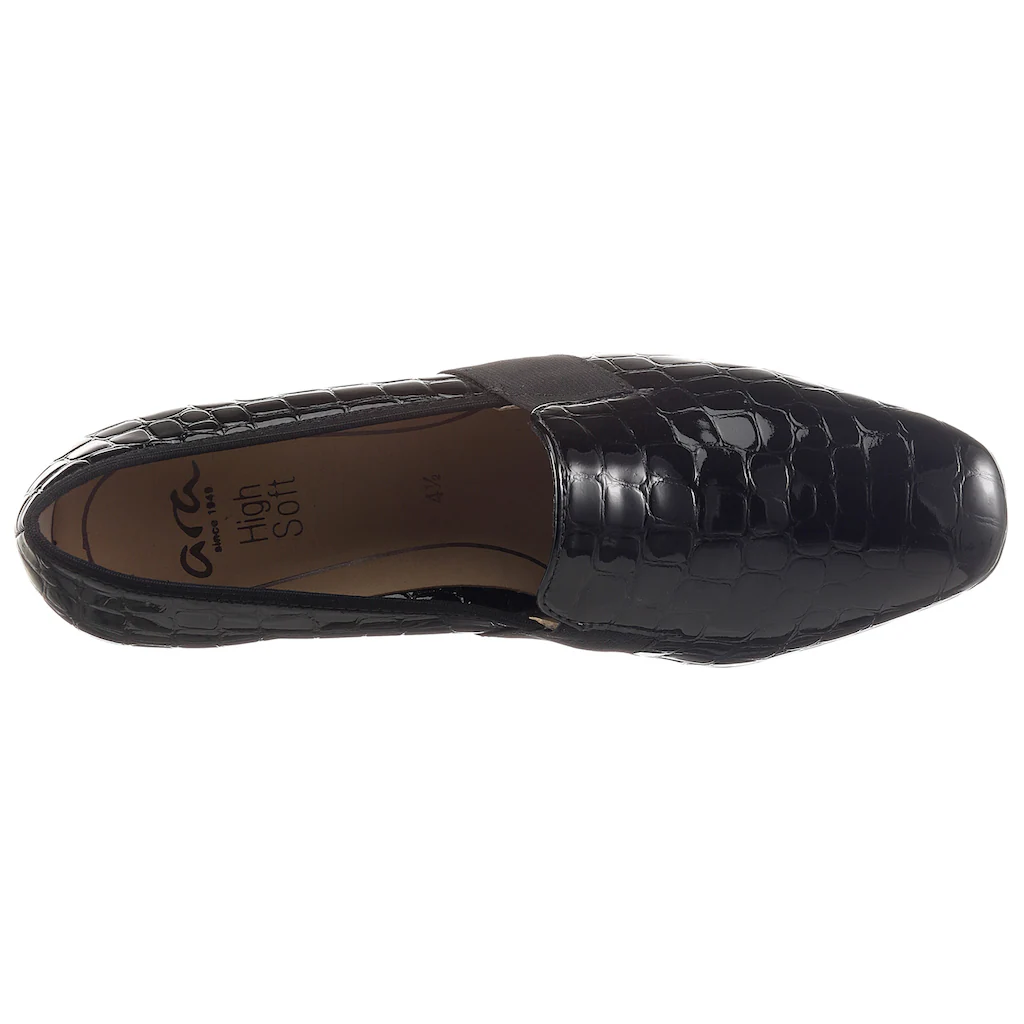 Ara Hochfrontpumps »VERONA« Abendschuh Trichterabsatz Festtagsschuh Mit Reptilienprägung Online Kaufen