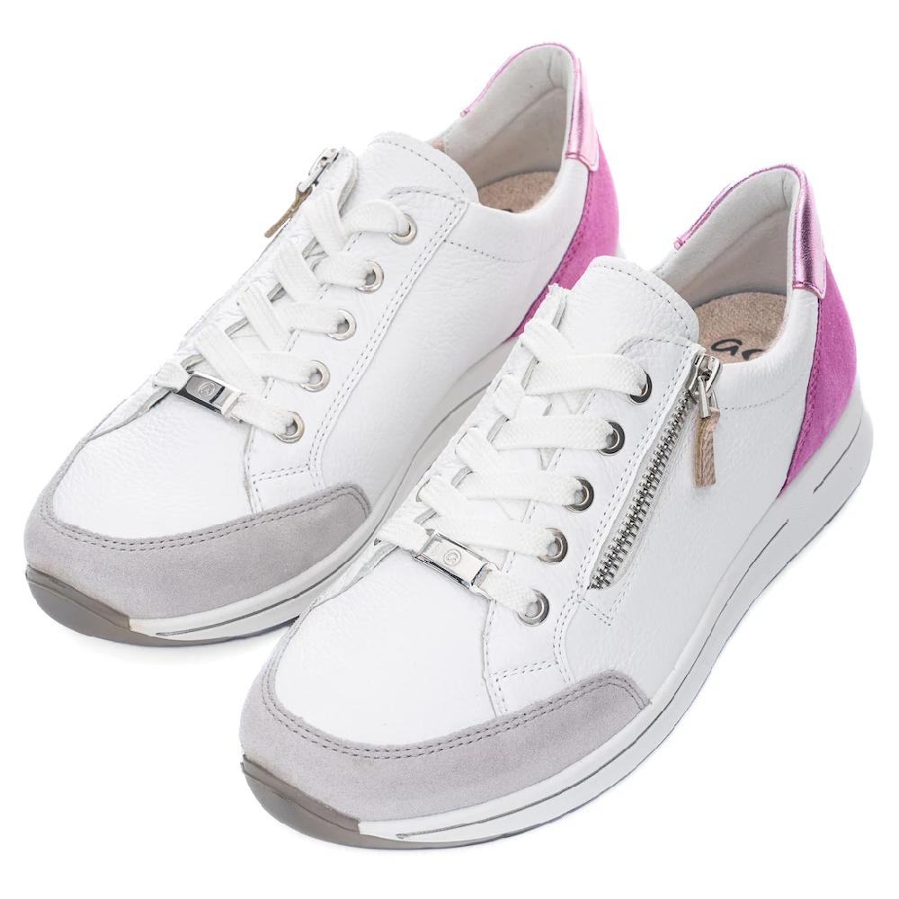 Ara Keilsneaker »OSAKA« Freizeitschuh Schnürschuh Komfortschuh in Weite H (= sehr weit)