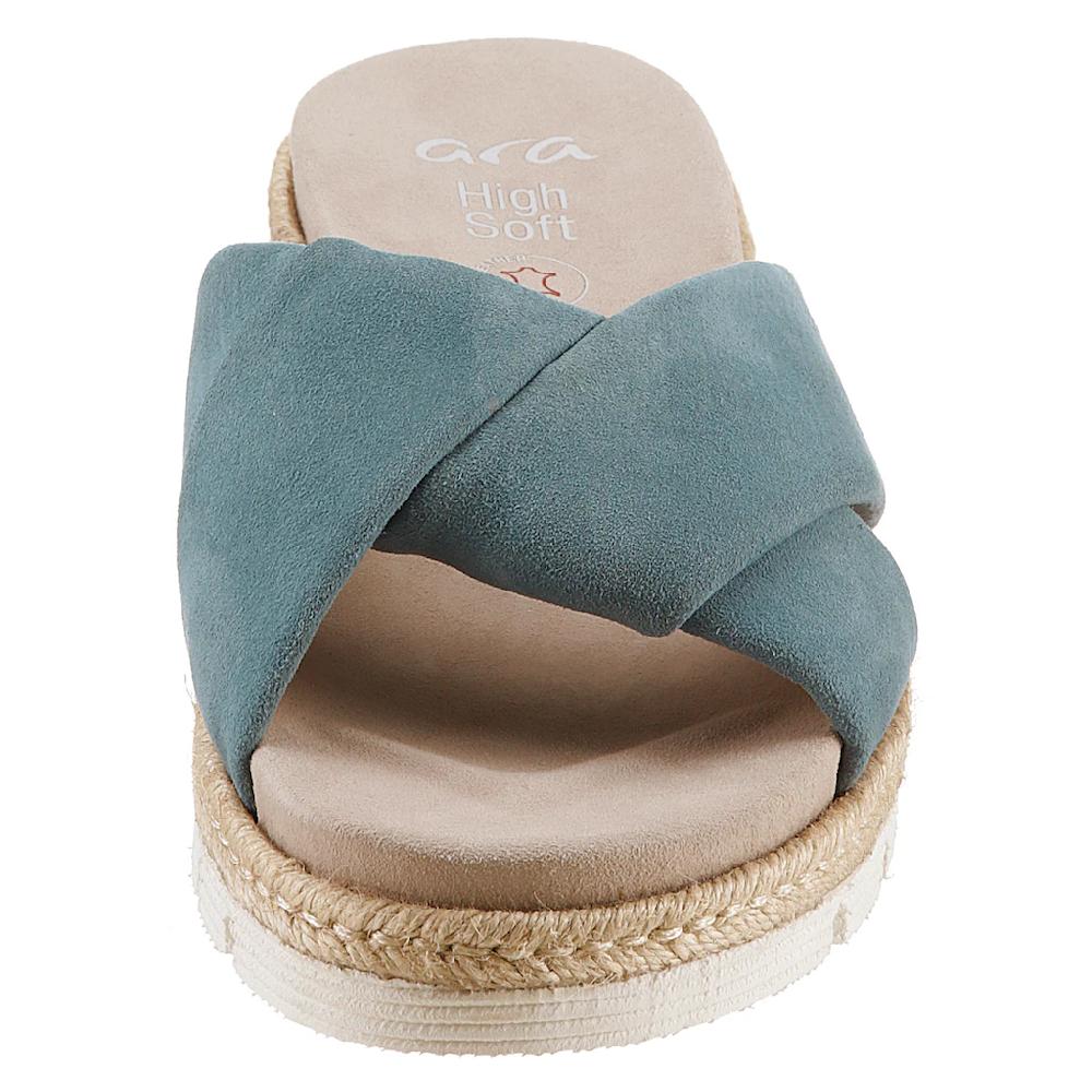 Ara Pantolette »JAMAIKA« Plateau Sommerschuh Schlappen In Bequemer Schuhweite G (= Weit)