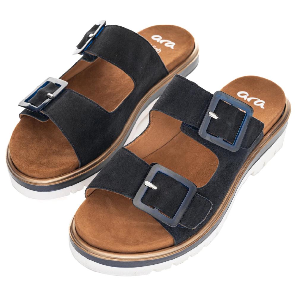 Ara Pantolette »MALAGA« Sandale Plateausandale in Bequemweite G (= weit)