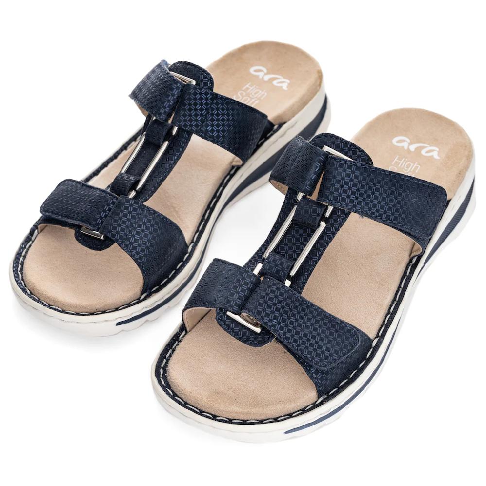 Ara Pantolette »TAMPA« Keilabsatz Sommerschuh Schlappen mit Schmuckelement G-Weite bestellen