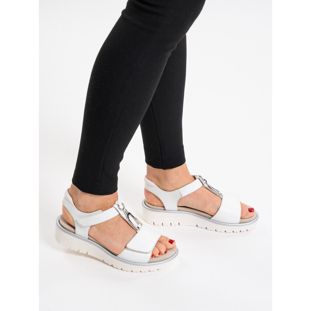 Ara Plateausandale »BILBAO« Keilsandale Sommerschuh Komfortschuh In G-Weite