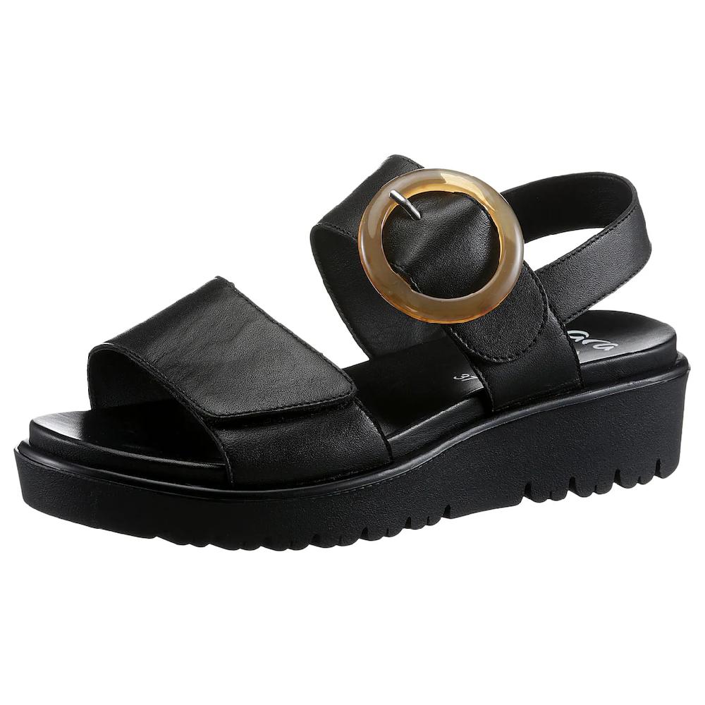 Ara Plateausandaletten »BILBAO« Sommerschuh Sandale Plateauabsatzmit herausnehmbarem Fußbett