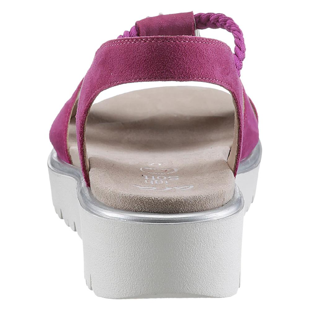 Ara Plateausandaletten »BILBAO« Sommerschuh Sandale Plateauabsatz Mit Gummizug G-Weite (= Weit) Online Kaufen