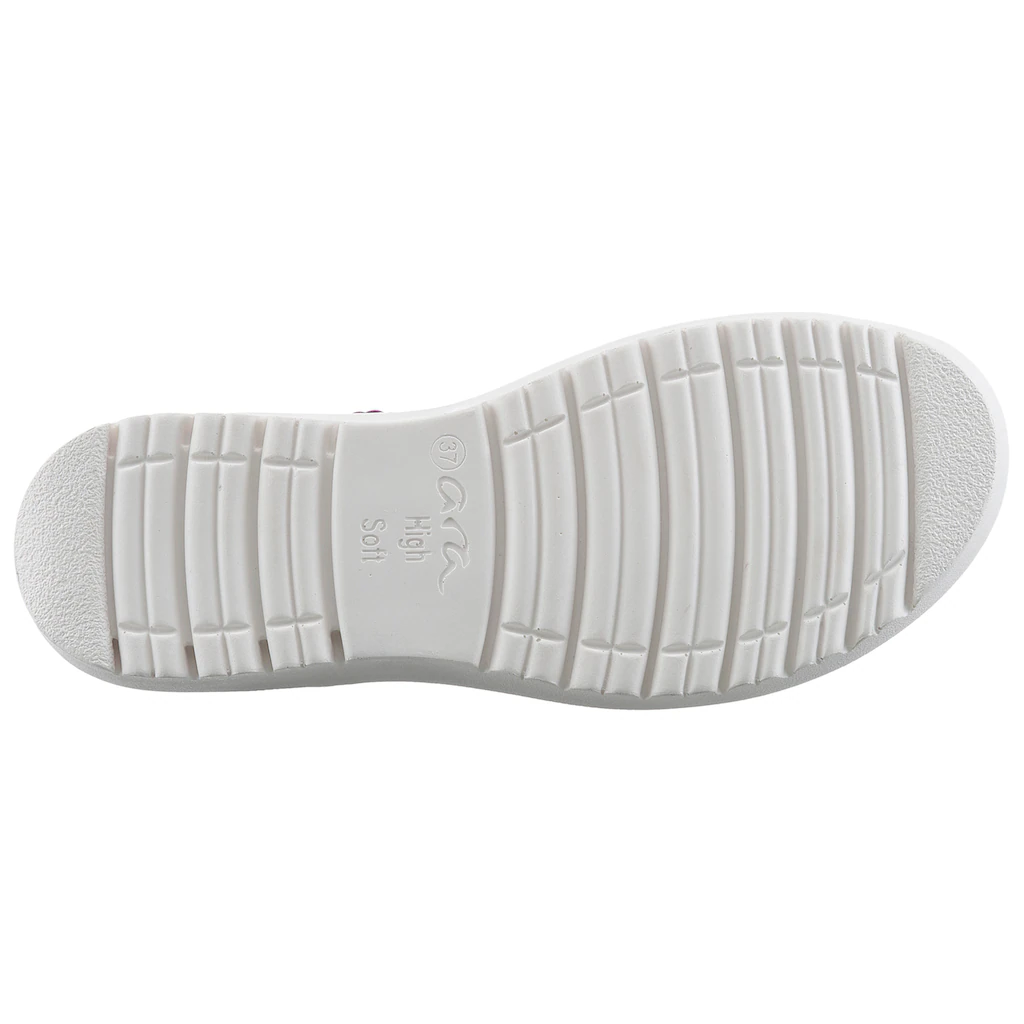 Ara Plateausandaletten »BILBAO« Sommerschuh Sandale Plateauabsatz Mit Gummizug G-Weite (= Weit) Online Kaufen
