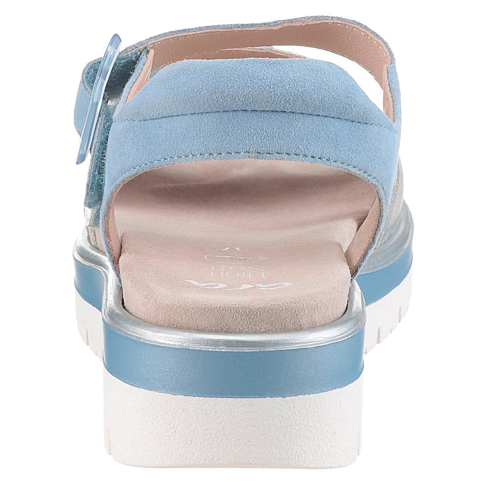 Ara Plateausandaletten »MALAGA« Plateausandale Klettschuh In Bequemer Schuhweite G (= Weit)