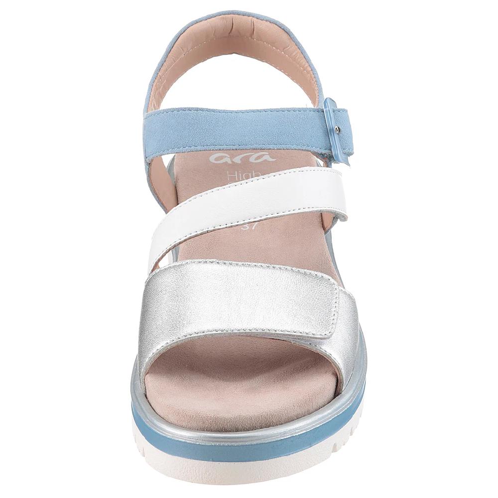 Ara Plateausandaletten »MALAGA« Plateausandale Klettschuh In Bequemer Schuhweite G (= Weit)