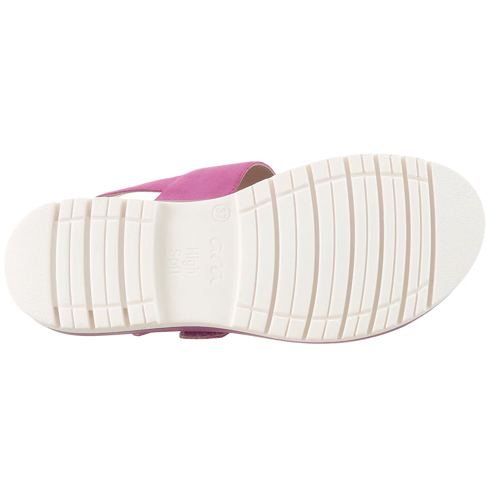 Ara Plateausandaletten »MALAGA« Plateausandale Klettschuh In Bequemweite G (= Weit)