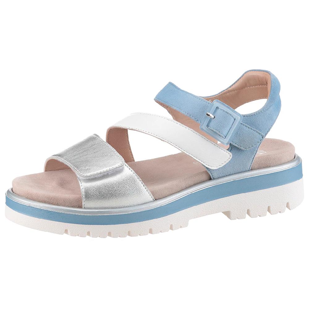 Ara Plateausandaletten »MALAGA« Plateausandale Klettschuh in bequemer Schuhweite G (= weit)