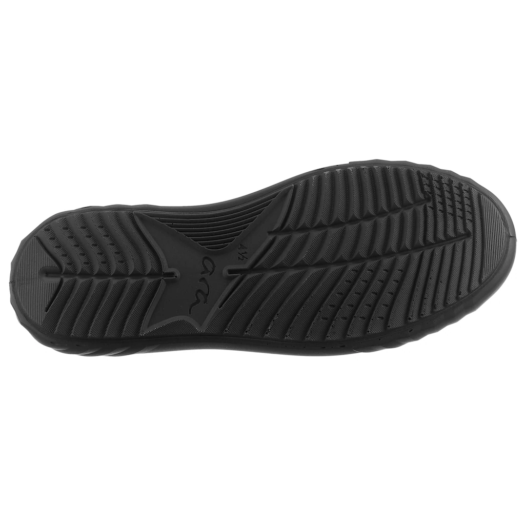 Ara Plateausneaker »MONACO« Freizeitschuh Halbschuh Schnürschuh In Bequemweite H = Sehr Weit Kaufen