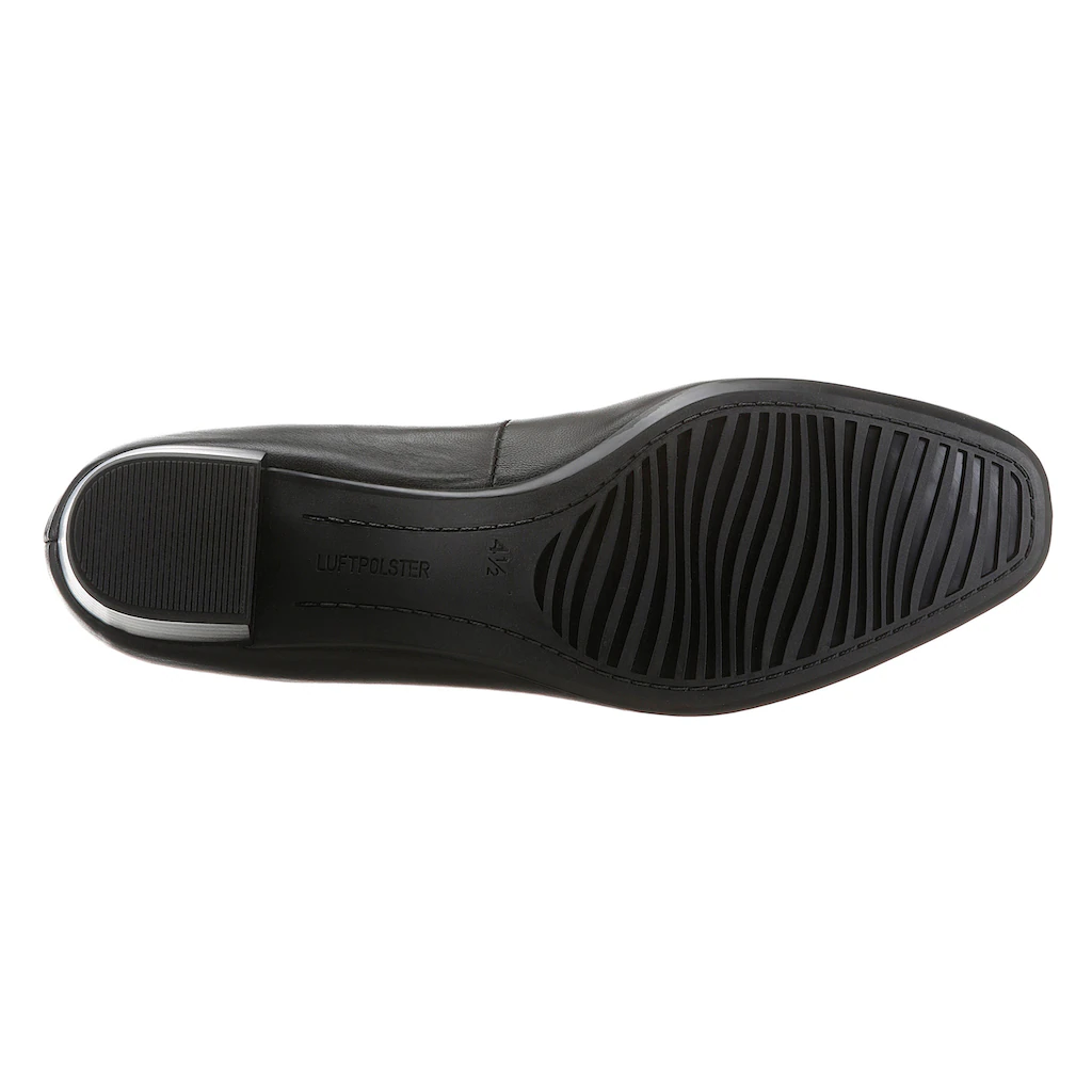 Ara Pumps »MILANO« Business Schuh In Klassischer Optik Mit Blockabsatz